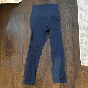 Lululemon Align High Rise 21” Navy Leggings